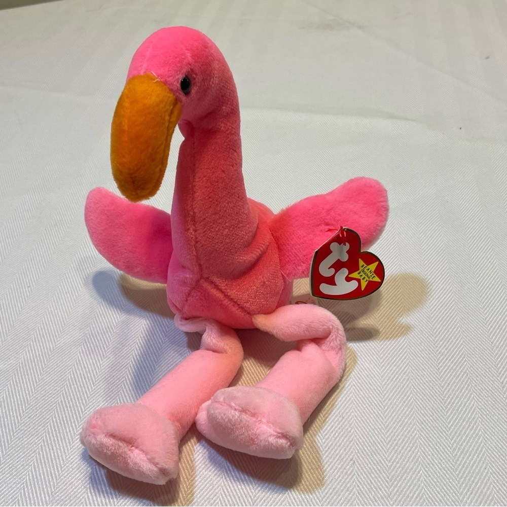Beanie Baby Pink Flamingo Pinky